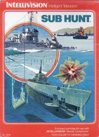 Sub Hunt Intellivision  box art